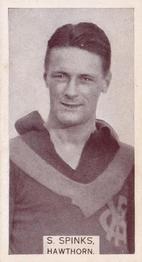1933 Wills's Victorian Footballers (Small) #151 Stan Spinks Front